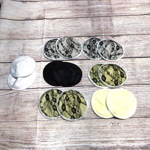 Reusable Nursing Pads. Set of 7 Lace Front